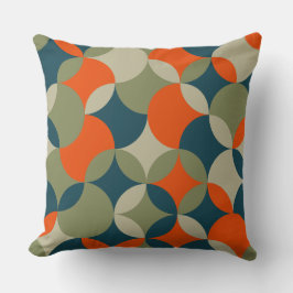 Återcirkel överlappar Dekorativ kudde