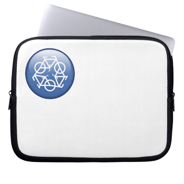 Återcykling Electronics Bag Laptop Fodral (Framsidan)