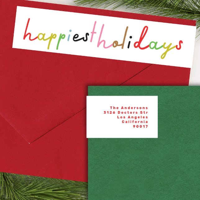 Återfärgad modern God jul Helgdag Etikettband (Skapare uppladdad)