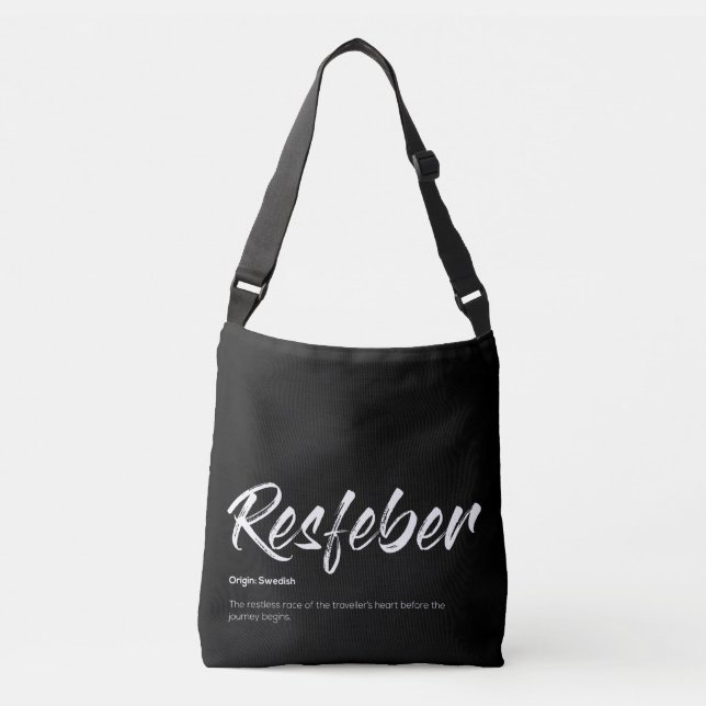 Återfeber - Tote Bag (svart) Axelväska (Framsida)