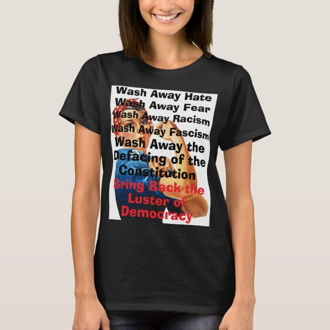 Återföra demokratin T-Shirt (Framsida)