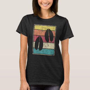 Återförd Vintage för Hjort med klassiskt str T Shirt