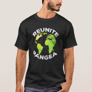 Återförena geografisk geologi i Pangea Geographic T Shirt