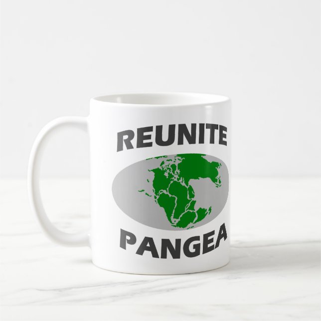 Återförena Pangea Kaffemugg (Vänster)