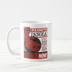 Återförena Pangea! Mugg