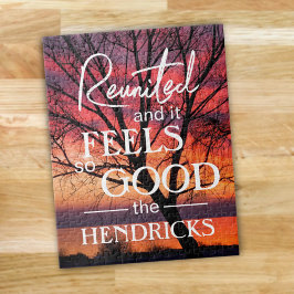 Återförenad och det känns så bra citerar Puzzle Pussel