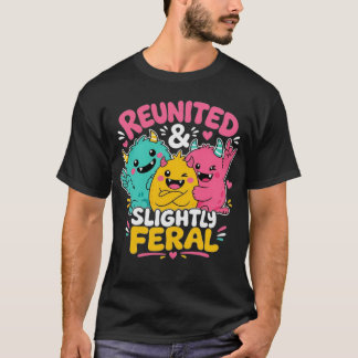 Återförenade & lite vilda Kawaii familjekompisar T Shirt