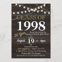 Återföreningsinbjudan - vilket år som helst!