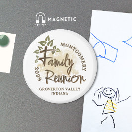 Återföreningsskript för vattenfärgsfamiljen Träd N Magnet