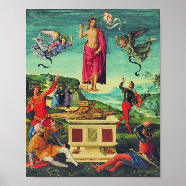 Återföring av Jesus Kristus från Raphael Poster (Framsidan)
