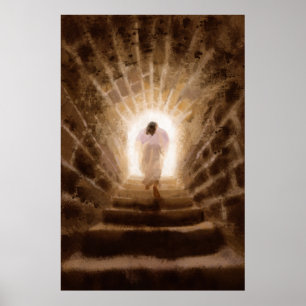 Återföring av Jesus Kristus-utskrift Poster