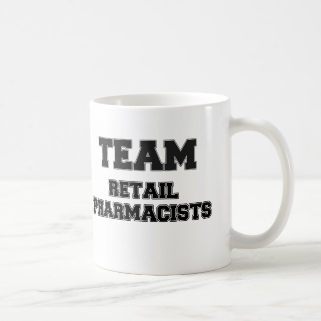 Återförsäljnings- Pharmacists för lag Kaffemugg (Höger)