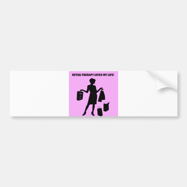 återförsäljnings- terapi bildekal (Framsidan)