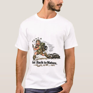 Återgå till naturen t shirt