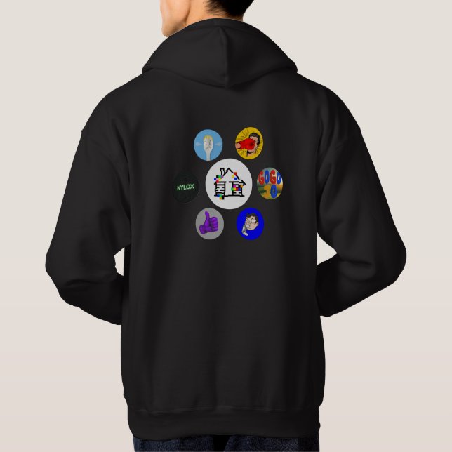 Återgång LagHut och Co. Logos Hoodie (Baksida)