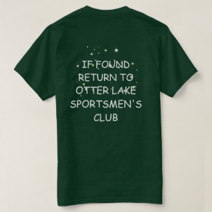 Återgång utter sjöSportsmens klubb roliga Michi T Shirt