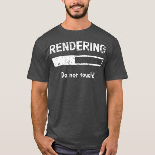 Återge videoredigeraren Visual SFX-animering T Shirt