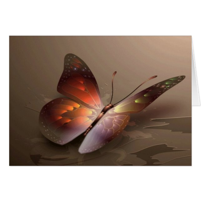 Återgivningskort Hälsningskort (Framsidan Horizontal)