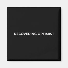 Återhämtande Optimist Minimalistisk Bilmagnet Magnet