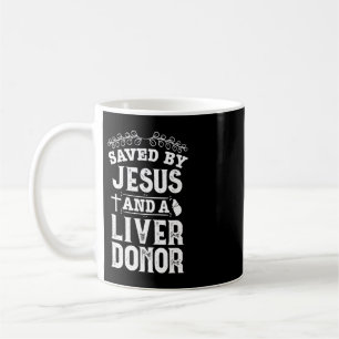 Återhämtning av levertransplantation av Jesus orga Kaffemugg