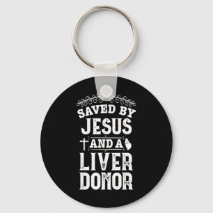 Återhämtning av levertransplantation av Jesus orga Nyckelring