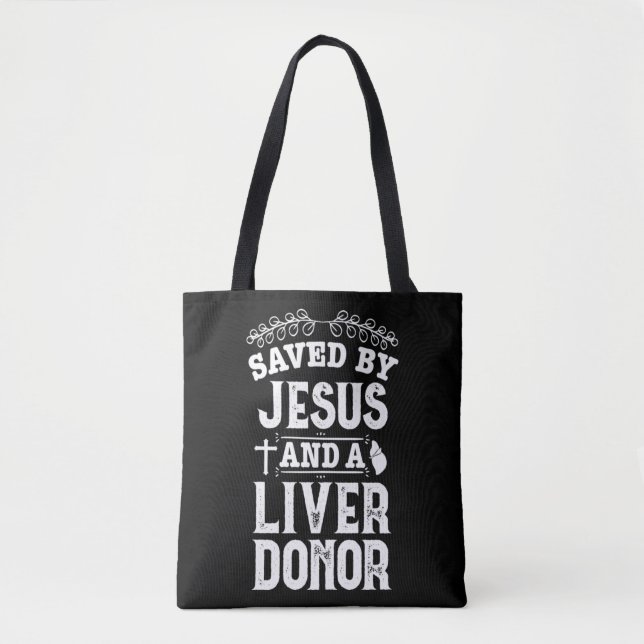 Återhämtning av levertransplantation av Jesus orga Tygkasse (Framsida)