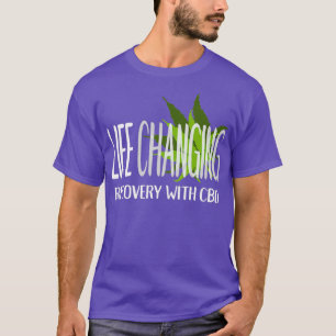 Återhämtning av livsmiljöer med CBD-kannabidiololj T Shirt