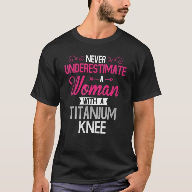 Återhämtning av titan Knee T Shirt (Framsida)