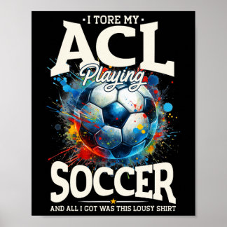 Återhämtning efter ACL-operation, knäoperationsstö Poster