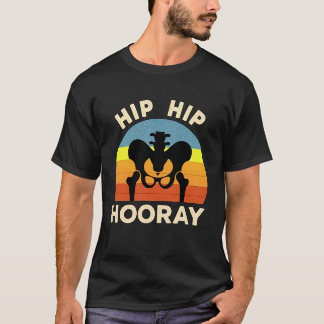Återhämtning efter höftoperation Höftledsplastik å T Shirt (Framsida)