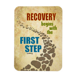 Återhämtning, första steget (12 steg, drogfritt) magnet