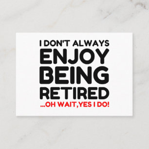 Återhämtning Visitkort