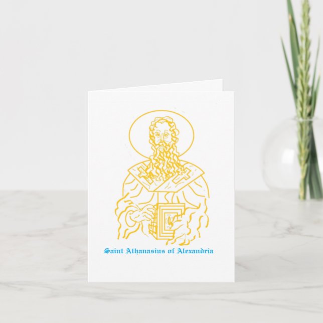 Återhämtningskort: Sankt Athanasius Kort (Framsida)
