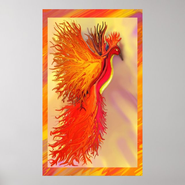 Återigen poster Phoenix w/gräns (Framsidan)