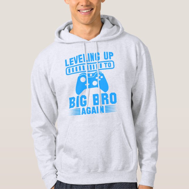 Återigen upp till stor bro hoodie (Framsida)