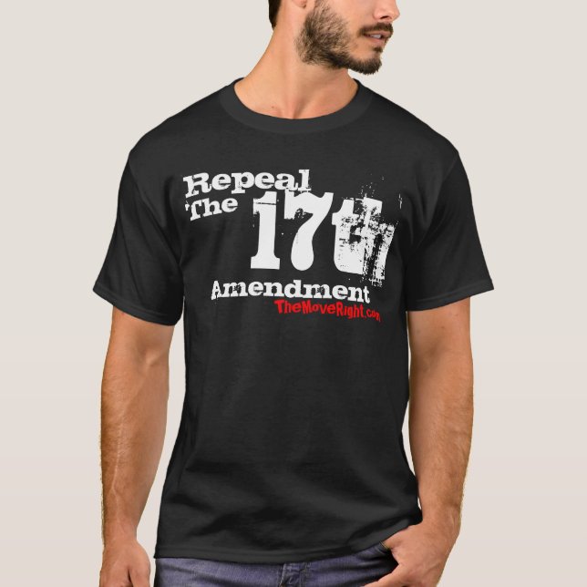 Återkalla den 17th rättelsen tee shirt (Framsida)