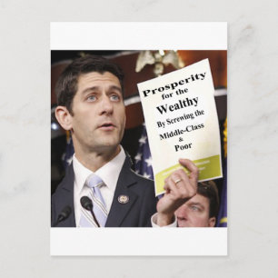 Återkalla representant Paul Ryan Vykort