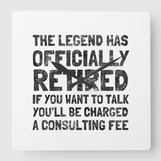 Återkallad 2020 fyrkantig klocka (Framsida)