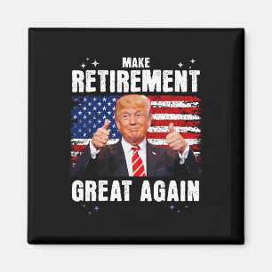 Återkallad 2025 Pension 2025 Retiring 2025 Trump G Magnet