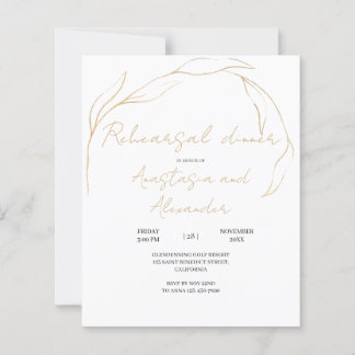 Återkallelse till Eleganten BUDGET - middagsinbjud