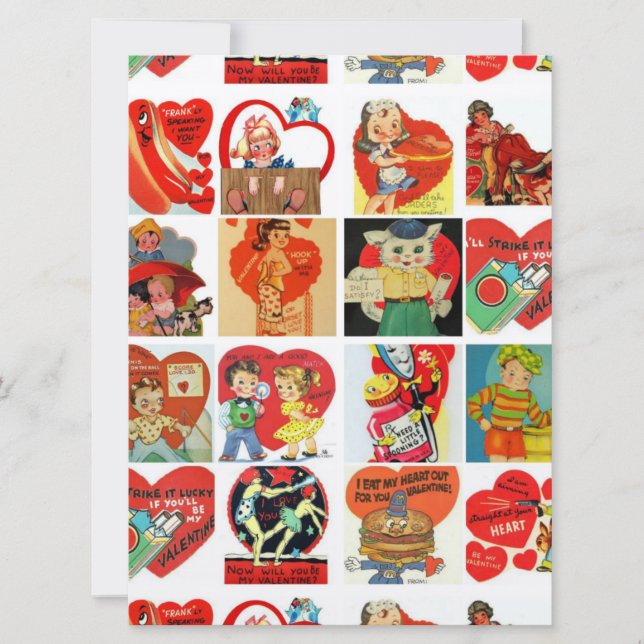 Återkallningsinbjudningar för valentines day-kort  inbjudningar (Framsida)