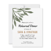 Återkallningsmiddag för Grönt för vattenfärg Löv