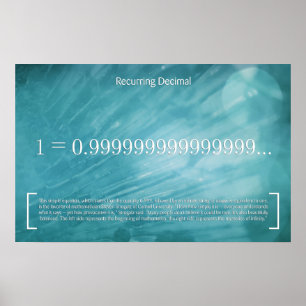 Återkommande decimal - Poster matematik