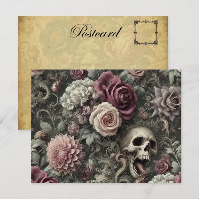 Återkommande i Ro - gotin Victorian Helg Vykort (Fram/baksida)