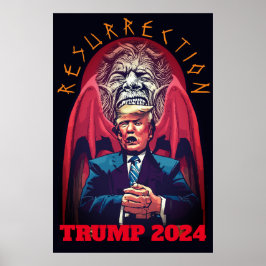 Återkommande trumpning Poster