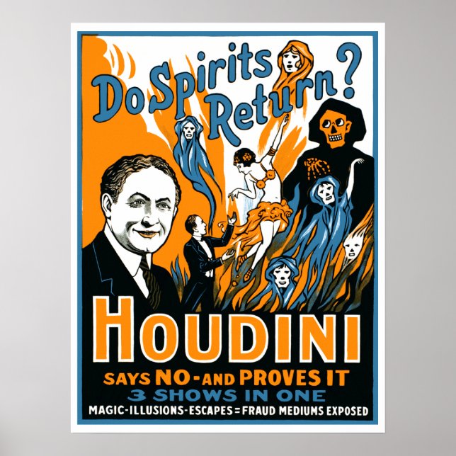 Återkommer Spirits? Poster (Framsidan)