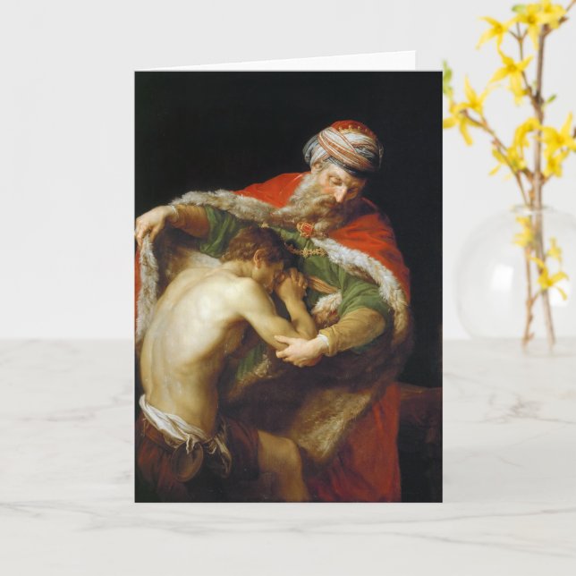 Återkomsten av den förlorade sonen (1773) av Pompe Kort (Gul blomma)