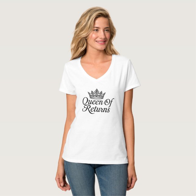 Återkomstens Drottning T Shirt (Hel framsida)