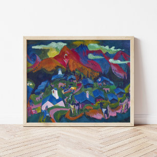Återlämnande av djuren   Ernst Ludwig Kirchner Poster