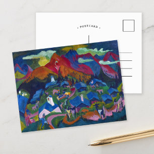 Återlämnande av djuren Ernst Ludwig Kirchner Vykort